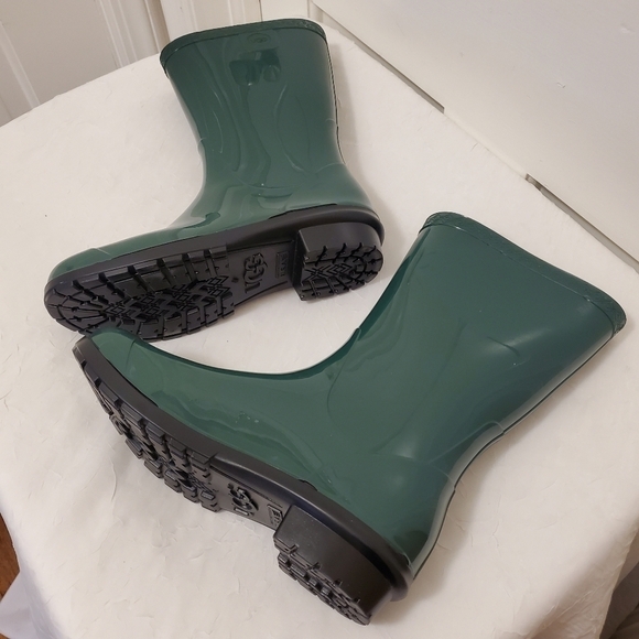 UGG Hunter Green Rainboots Size 6 - Picture 6 of 11